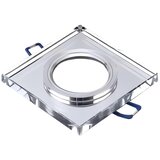  ugradno svetlo 1xGU10/MR16/10W/230V 9x9 cm sjajni hrom | Eponuda.com