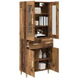  Highboard Staro drvo 69,5 x 34 x 180 cm Konstruirano drvo | shoptok.hr