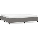  Posteljni okvir temno siv 200x200 cm blago, (20600876) | Shoptok.si