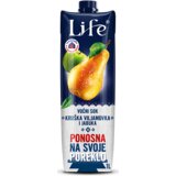 Nectar life premium 100% voćni sok kruška i jabuka 1L tetra brik | ePonuda.com