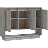  Komoda siva boja hrasta 97 x 31 x 75 cm od konstruiranog drva | Eponuda.ba