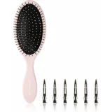 Brushworks Luxury Pink Hair Styling Set set (za lase)