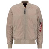 Alpha Industries Bomber jakna moški, bež barva | Shoptok.si