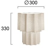  Stona lampa WAVY 1xE27/14W/230V bež | Eponuda.com