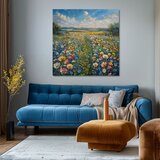  Krajinska slika na platnu Poletni travnik | Shoptok.si