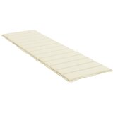  Jastuk za ležaljku krem 200 x 70 x 3 cm od tkanine Oxford | shoptok.hr