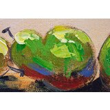 Slikana slika na platnu kruške 120x50 cm