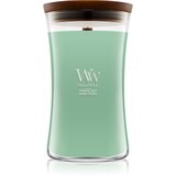 WoodWick Ethereal Haze dišeča sveča z lesenim stenjem 610 g | Shoptok.si