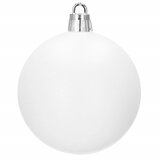  Set božićnih kuglica 3–6 cm – 101 komad, bijele | shoptok.hr