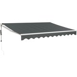 Maison Chic Avtomatsko zložljiva tenda - Senčniki antracit 3x2,5 m, (22038406) Cene