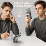4SMARTS žepni power bank 10000 mAh - brezžično Qi2 15W + USB-C 22,5W | Shoptok.si
