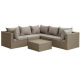 Lounge garnitura Ravandip 5 osoba natur | Eponuda.com