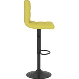  Barski stolac od tkanine zeleni | shoptok.hr
