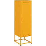Furnova Visoka omara gorčično rumena 36x39x123 cm jeklo, (21954790) | Shoptok.si