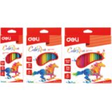 Deli PLASTIČNE BOJICE TROUGAONE 1/18 EC00110 | Eponuda.com