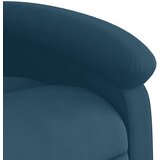  Naslonjač plavi baršunasti | shoptok.hr