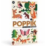 Poppik Edukativni poster s nalepnicama Otkrića Šuma 3+ | Eponuda.com