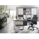 Mömax Kotna Pisalna Miza Keflavik, Siva, Bela | Shoptok.si