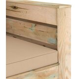  2-dijelna vrtna garnitura s jastucima zeleno impregnirano drvo | shoptok.hr