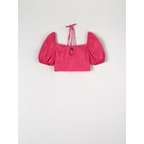 Sinsay ženski crop top na vezanje YC247-42X | shoptok.hr