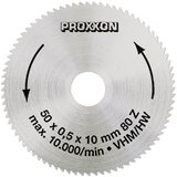 Proxxon List krožne žage št. 28011 (premer: 50 mm, izvrtina: 10 mm, 80 zob) Cene