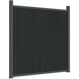 PANEL za ogradu sivi 699 x 186 cm WPC | shoptok.hr