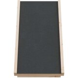 vidaXL Rampa za pse siva 70 x 35 cm od masivne jelovine | shoptok.hr