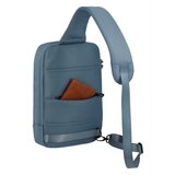 Travelite Workfloow Cross over Denimblue Nahrbtnik Modra | Shoptok.si