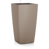 LECHUZA Okrasni lonec Cubico Color 40 - Peščeno rjava | Shoptok.si