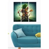 Wallity MDF1113139658 Multicolor Decorative MDF Painting (3 Pieces) | Eponuda.ba