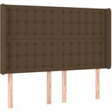  box spring s madracem LED tamnosmeđi 140x200 cm tkanina | shoptok.hr