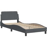  Krevet s madracem Hanko tamnosivi 90x200 cm baršunasti | shoptok.hr