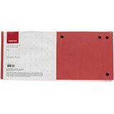 Optima Pregradni karton 240 x 105 mm, 100 kosov, rdeča Cene
