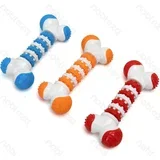 igračka za pse Chew toys TPR Two color small bone 11.3cm