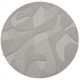 Agnella Sivi vunen okrugao tepih ø 133 cm Morphic Botanica – | shoptok.hr