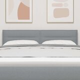 Uzglavlje Svijetlo siva tkanina | shoptok.hr
