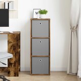  Kreveta s ladicama Dimljeni hrast 35 x 32 x 99,5 cm | shoptok.hr