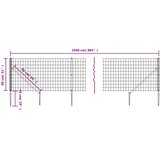  Ograda od žičane mreže sa šiljastim držačima zelena 0,8 x 25 m | Eponuda.com