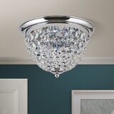 Orion dlu 1840/35 - kristalno stropno svetlo (plafon), 3x E27/40W/230V, prečnik 35 cm, hrom | Eponuda.com