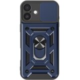 Oem Mayaxess, Udarno ohišje z magnetnim obročem Blue Night Mayaxess za iPhone 16, Modra noč, (5000193367) | Shoptok.si