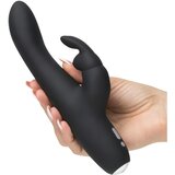 Fifty Shades of Grey greedy girl rechargeable slimline rabbit vibrator Cene