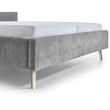 Meise M&amp;ouml;bel Siva oblazinjena zakonska postelja z letvenim dnom 160x200 cm Mattis &amp;ndash; Slike