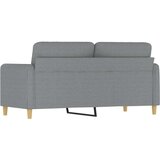  Dvosed svetlo siv 140 cm blago | Shoptok.si