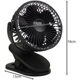Ruhhy bežični ventilator s kopčom 1200 mAh – USB-C stolni ventilator 3u1 | Shoptok.si