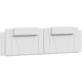  Krevet s madracem bijeli 180 x 200 cm od umjetne kože | shoptok.hr