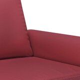 vidaXL Kavč dvosed vinsko rdeč 120 cm umetno usnje, (20988512) | Shoptok.si