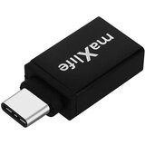 Maxlife Adapter USB 3.0 v USB-C, crn - (21262179) | Shoptok.si