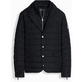 Ombre Men's quilted jacket with jacket cut - black | Eponuda.ba