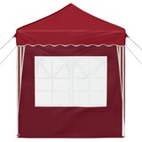 Rastezljivi šator za zabave 195 x 195 x 245 cm Tamno crvena | shoptok.hr