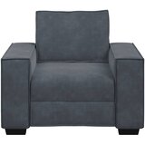 SOFA fotelja tamno siva 100x78x84 cm baršun | Shoptok.si